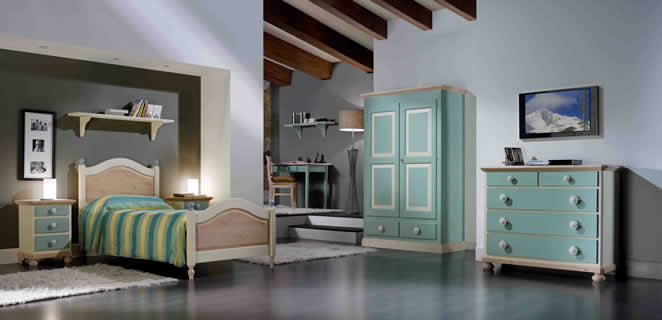Cameretta bimbo verde Cameretta bimbo verde
